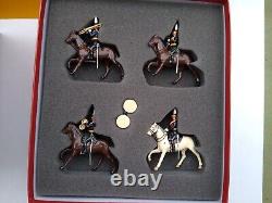 Britains 9th Lancers Mounted Band Hollow Cast Collection Set 40191