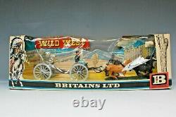 Britains ACW #7464 Federal Gun Team & Limber Wild West Window Box