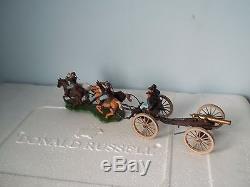 Britains ACW Swoppits Union Gun Crew Limber & 3 Mounted & 17 Infantry Job Lot