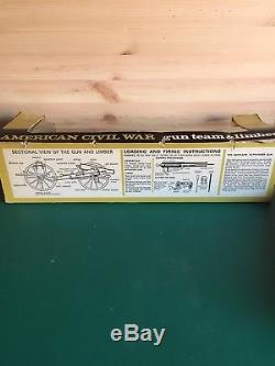 Britains Acw Confederate Gun Limber Complete And Boxed Vgc