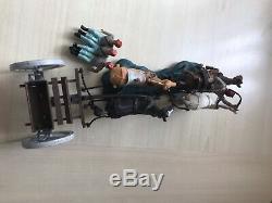 Britains Acw Swoppet/ Deetail Gun Limber +cannons +figures Good Condition