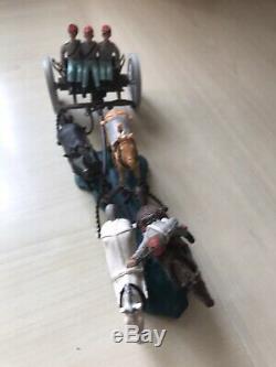 Britains Acw Swoppet/ Deetail Gun Limber +cannons +figures Good Condition