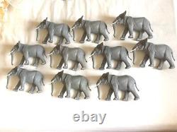 Britains African Elephant 1310 X 10 (some boxed)