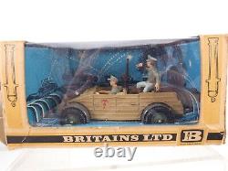 Britains Afrika Korps Kubelwagen 9785 Deetail German Army Scout Car Military