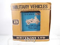 Britains Afrika Korps Kubelwagen 9785 Deetail German Army Scout Car Military