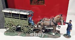 Britains American Civil War 31052 Union Rucker Ambulance Wagon Boxed Collectable