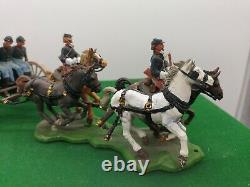 Britains American Civil War Gun Team and Limber Union Set complete unboxed
