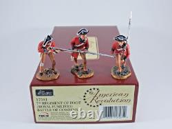 Britains American Revolution. 7th Rgt of Foot Battle of Cowpens. #17581. MIB
