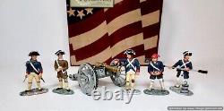 Britains American Revolution Series -Set 17285 -American 6Pounder Gun and Crew