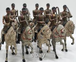 Britains BAND OF THE 1ST LIFE GUARDS-101-1930'S LOT OF 9
