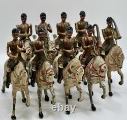 Britains BAND OF THE 1ST LIFE GUARDS-101-1930'S LOT OF 9