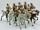 Britains Band Of The 1st Life Guards-101-1950's Lot Of 8