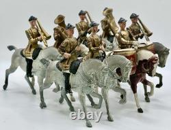 Britains BAND OF THE 1ST LIFE GUARDS-101-1950'S LOT OF 8