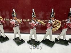 Britains Band of the Coldstream Regiment of Foot Guards 1815. 10pc Set #43103