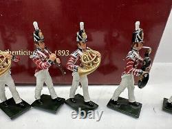 Britains Band of the Coldstream Regiment of Foot Guards 1815. 10pc Set #43103