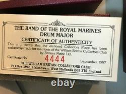 Britains Band of the Royal Marines 1998 Collector's edition 3100 3099 3098 3097