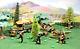 Britains Beetle Lorry With Trailor+firing Cannon+ammo Boxes+9 Metal Soldiers