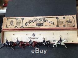 Britains Boxed Set 106 6th Dragoon Guards. Early Pre War Set & Uncommon