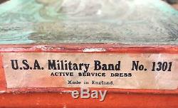 Britains Boxed Set 1301 US Military Band, Active Service Dress. Pre War