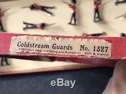 Britains Boxed Set 1327 Coldstream Guards Display. Pre War