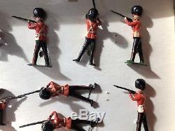 Britains Boxed Set 1327 Coldstream Guards Display. Pre War & Uncommon