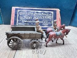 Britains Boxed Set 1460 Army Service Corps Wagon, Pre War c1930s