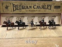 Britains Boxed Set 190 Belgian Cavalry. Pre War c1930. Uncommon
