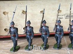 Britains Boxed Set 192 French Infantry Of 1916. Early Pre War Circa 1920