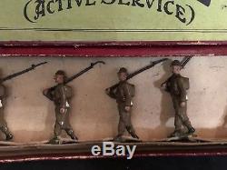 Britains Boxed Set 192, Infanterie DLigne, Active Service In Box. Pre War