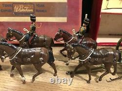 Britains Boxed Set 2077 RHA At The Walk. Riders Repainted. Post War c1950s