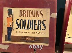 Britains Boxed Set 2077 RHA At The Walk. Riders Repainted. Post War c1950s