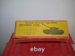 Britains Boxed Set 2150 2154 Centurion Tank desert warfare Post War c1950s