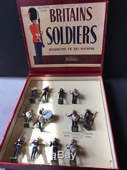 Britains Boxed Set 2153 Band Of The Royal Marines