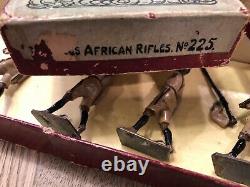 Britains Boxed Set 225 Kings African Rifles. Pre War c1930