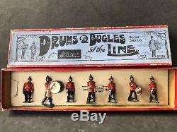 Britains Boxed Set 30 Drums & Bugles Of The Line. Early Pre War