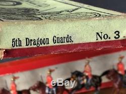 Britains Boxed Set 3 5th Dragoon Guards. Early Version Dated 1902