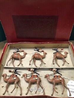 Britains Boxed Set 48 The Egyptian Camel Corps. Pre War c1920