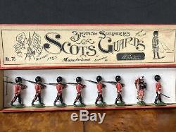 Britains Boxed Set 75 Scots Guards. 3rd Version Circa 1910 Early Pre War
