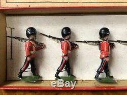 Britains Boxed Set 75 Scots Guards. 3rd Version Circa 1910 Early Pre War