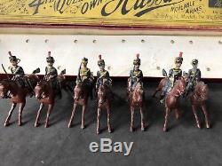 Britains Boxed Set 8 4th Queens Own Hussars. RARE Pre-WWI Set