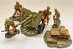 Britains British 25 Pound Field Piece With Crew Ww2, 6 Piece Set #17587