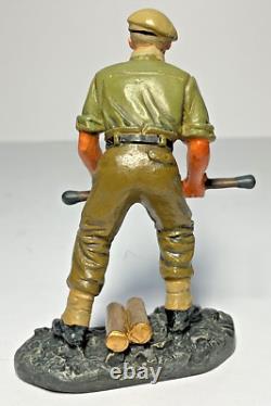 Britains British 25 Pound Field Piece With Crew WW2, 6 Piece Set #17587
