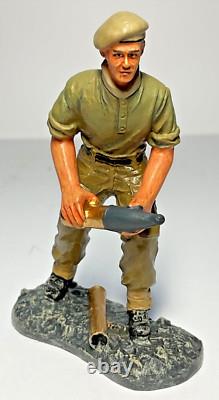 Britains British 25 Pound Field Piece With Crew WW2, 6 Piece Set #17587