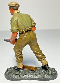Britains British 25 Pound Field Piece With Crew WW2, 6 Piece Set #17587