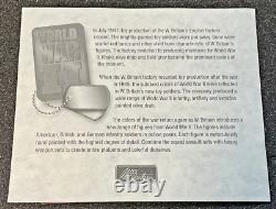 Britains British 25 Pound Field Piece With Crew WW2, 6 Piece Set #17587