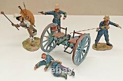 Britains British Royal Artillery 7 Pound Gun & Crew Last Shot Zulu Wars #20089