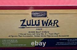 Britains British Royal Artillery 7 Pound Gun & Crew Last Shot Zulu Wars #20089