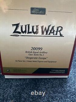 Britains, British Royal Artillery Gun Team, Desperate Escape. Ltd. Zulu. #20099