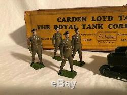 Britains Carden Loyd Tank Royal Tank Corp Lead Soldier Set 1322