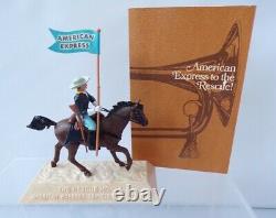 Britains Cavalry Soldier ACW American Express Bank Advertising Boxed Figure 1.32